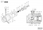 Bosch 0 607 951 003 ---- Valve Housing Spare Parts